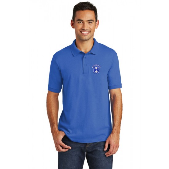 Adult Jersey Knit Uniform Polo Shirt
