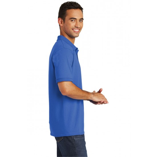 Adult Jersey Knit Uniform Polo Shirt