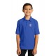 Youth Jersey Knit Uniform Polo Shirt