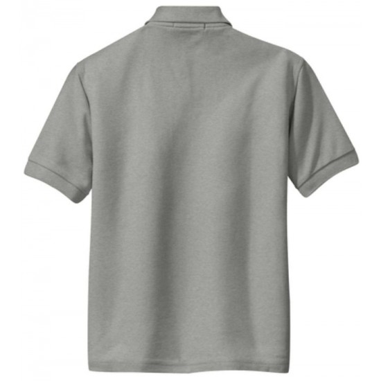 Youth Silk Touch Blend Pique Uniform Polo Shirt