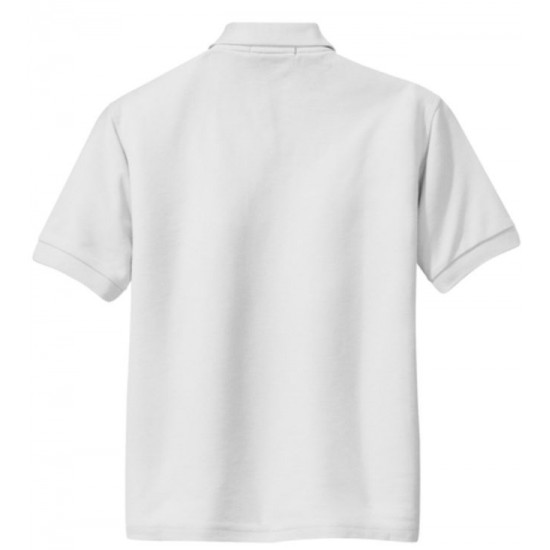 Youth Silk Touch Blend Pique Uniform Polo Shirt