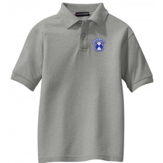 Youth Silk Touch Blend Pique Uniform Polo Shirt
