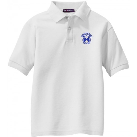 Youth Silk Touch Blend Pique Uniform Polo Shirt