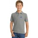 Youth Silk Touch Blend Pique Uniform Polo Shirt
