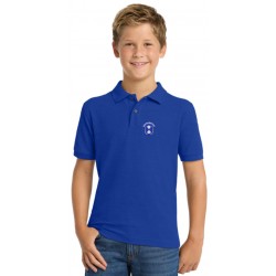 Youth Silk Touch Blend Pique Uniform Polo Shirt