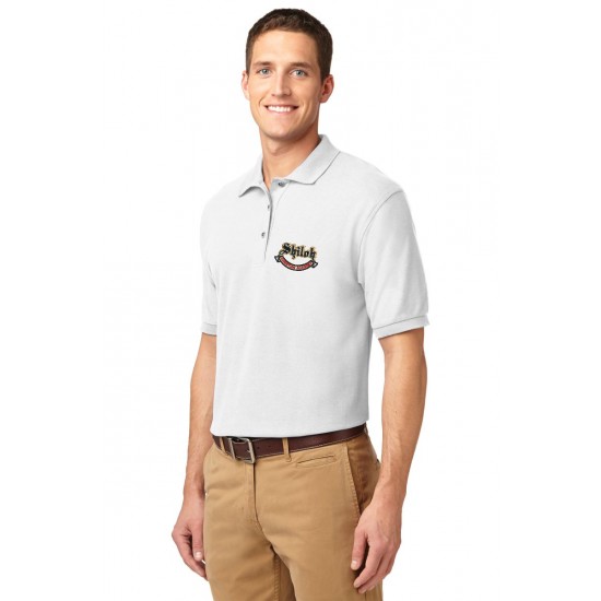 Adult SilkTouch Blend Pique Uniform Polo Shirt
