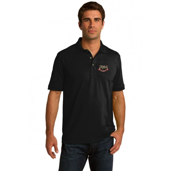 Adult Jersey Knit Uniform Polo Shirt