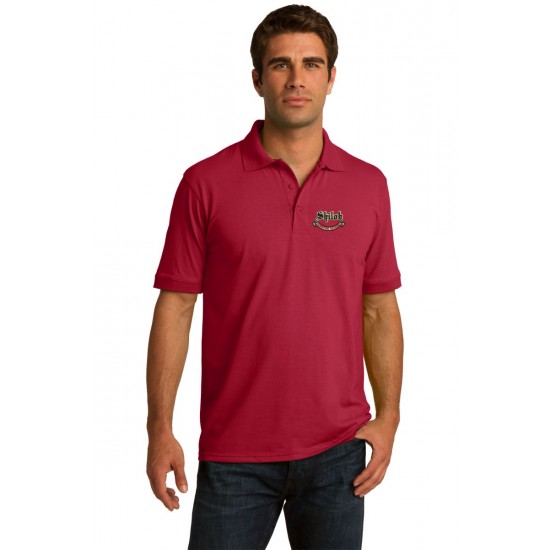 Adult Jersey Knit Uniform Polo Shirt