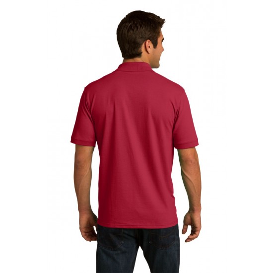 Adult Jersey Knit Uniform Polo Shirt