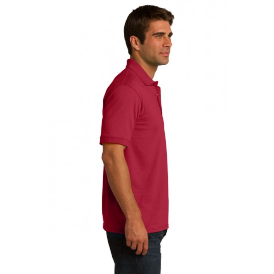 Adult Jersey Knit Uniform Polo Shirt