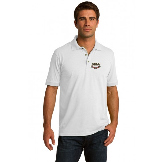 Adult Jersey Knit Uniform Polo Shirt