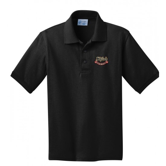 Youth Jersey Knit Uniform Polo Shirt