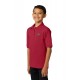 Youth Jersey Knit Uniform Polo Shirt