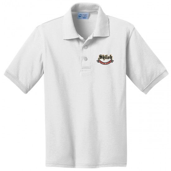 Youth Jersey Knit Uniform Polo Shirt