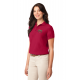 Ladies Silk Touch Blend Pique Uniform Polo Shirt