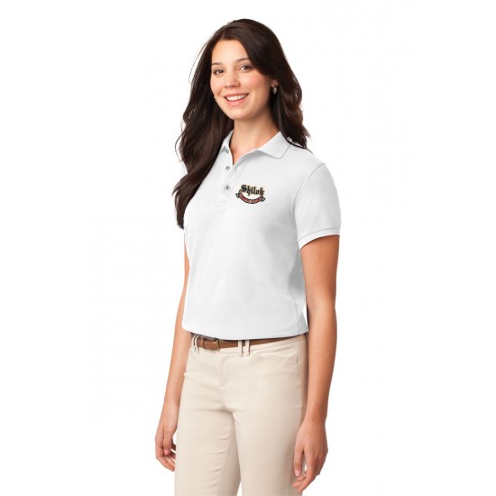 Ladies Silk Touch Blend Pique Uniform Polo Shirt