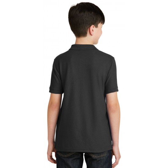 Youth Silk Touch Blend Pique Uniform Polo Shirt