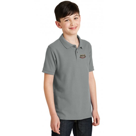 Youth Silk Touch Blend Pique Uniform Polo Shirt