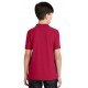 Youth Silk Touch Blend Pique Uniform Polo Shirt