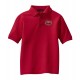 Youth Silk Touch Blend Pique Uniform Polo Shirt