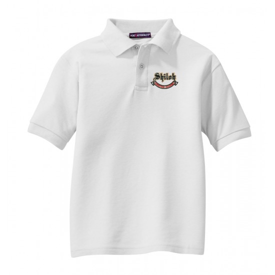 Youth Silk Touch Blend Pique Uniform Polo Shirt